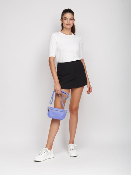 Giulia Monti Umhängetasche Kornblumenblau - Image 5
