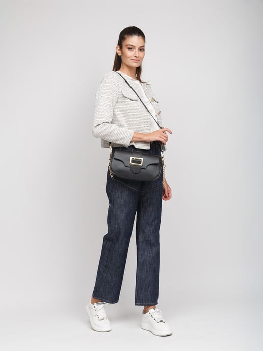 Giulia Monti Umhängetasche Schwarz - Image 5
