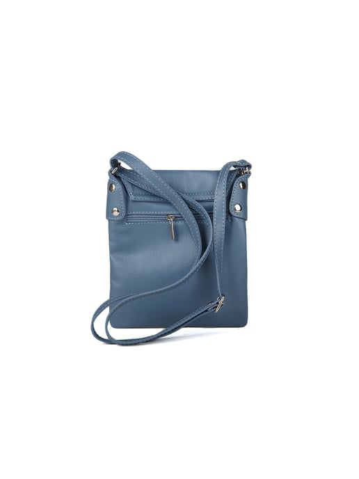 Giulia Monti Umhängetasche Stahlblau - Image 3
