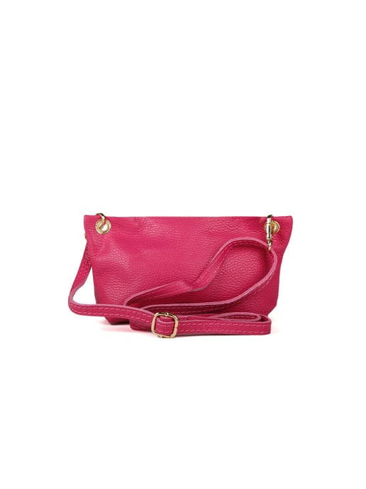 Giulia Monti Umhängetasche Fuchsia - Image 3