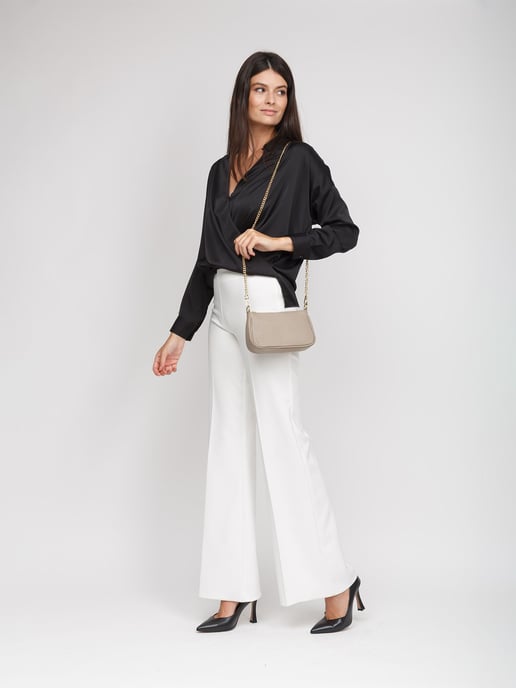 Giulia Monti Umhängetasche Hellbeige - Image 4