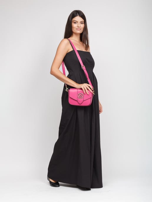Giulia Monti Umhängetasche Fuchsia - Image 5