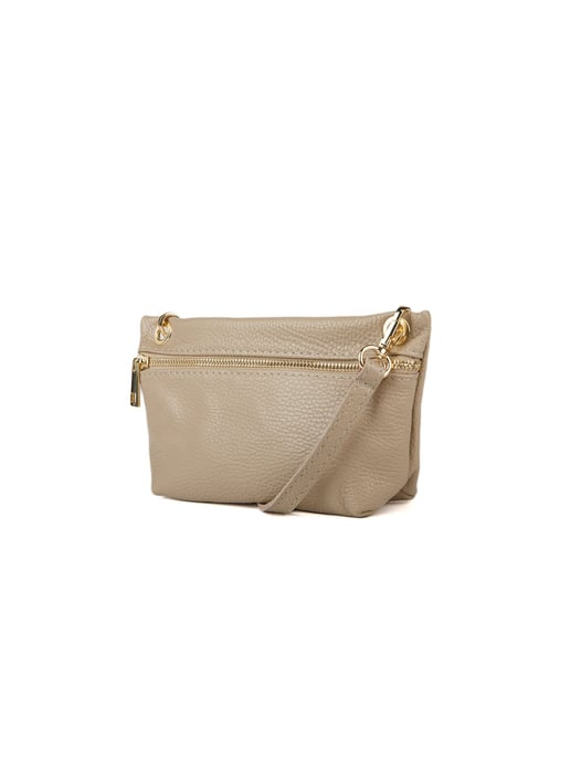 Giulia Monti Umhängetasche Grau Beige - Image 2