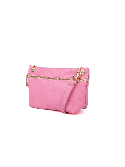 Giulia Monti Umhängetasche Modell Flamingo - Rosé - Image 2