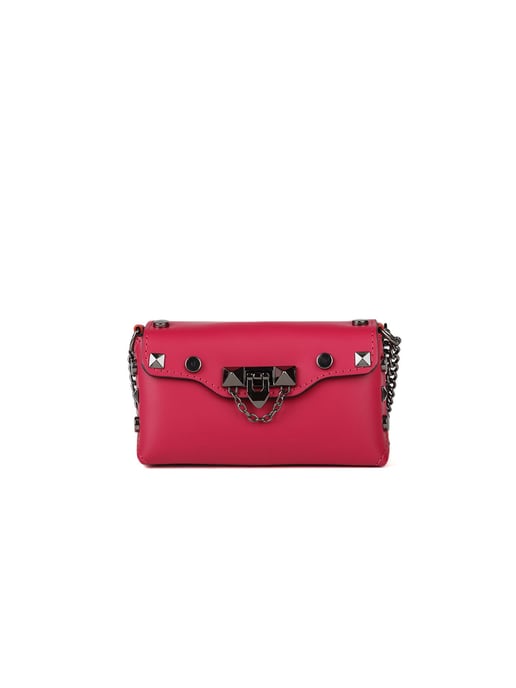Giulia Monti Umhängetasche Dunkel-Fuchsia - Image 1