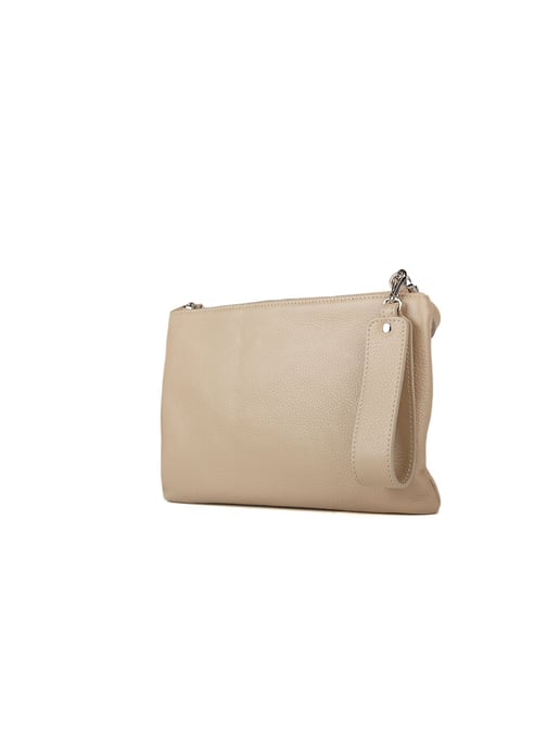 Giulia Monti Umhängetasche Grau Beige - Image 2