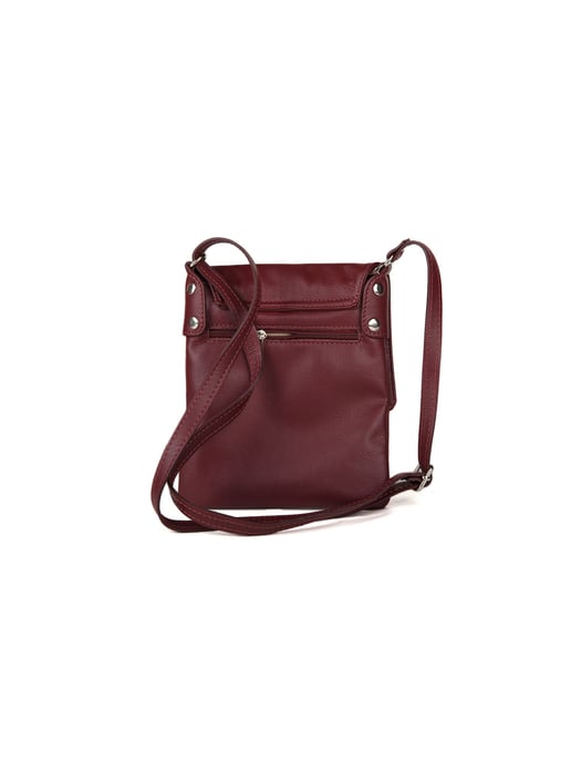 Giulia Monti Umhängetasche Bordeaux - Image 3