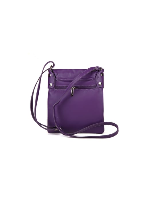 Giulia Monti Umhängetasche Violett - Image 3
