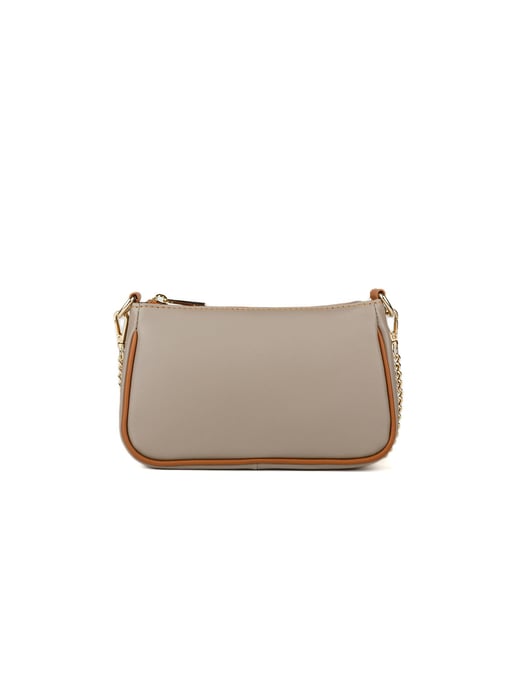 Giulia Monti Umhängetasche Taupe Goldbraun - Image 1