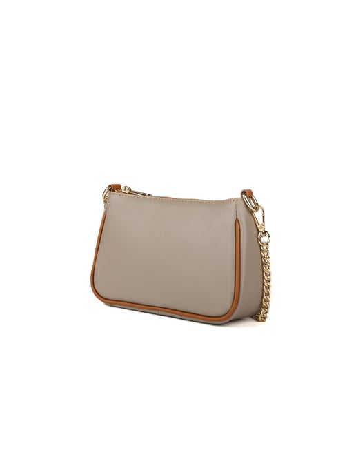 Giulia Monti Umhängetasche Taupe Goldbraun - Image 2