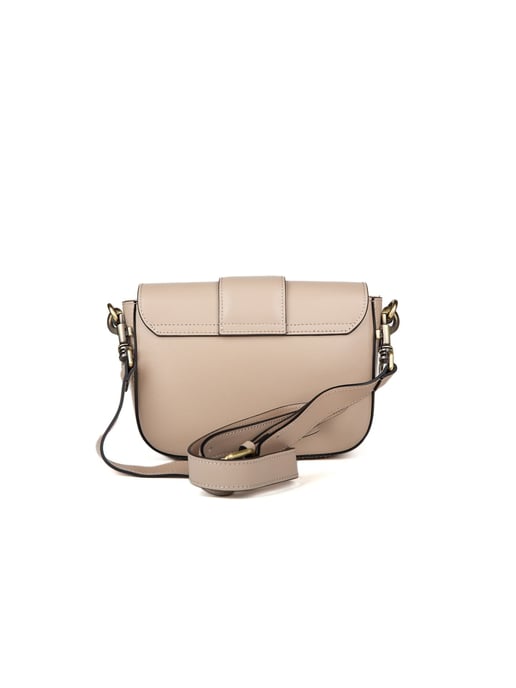 Giulia Monti Umhängetasche Grau Beige - Image 3