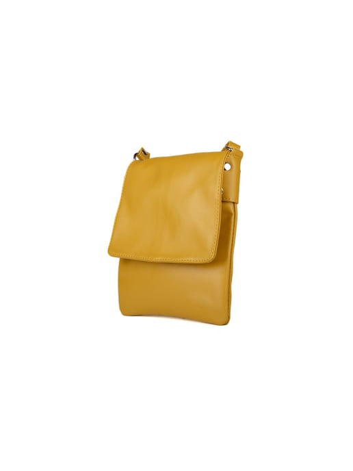 Giulia Monti Schultertasche Senfgelb - Image 2
