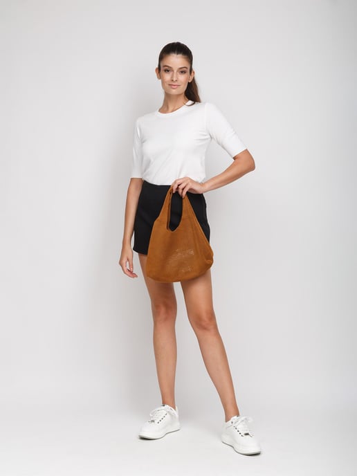 Giulia Monti Handtasche Golden Brown - Image 5