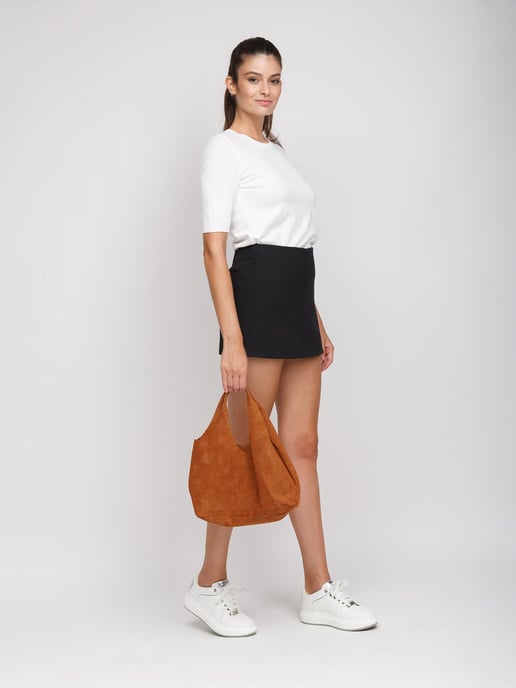 Giulia Monti Handtasche Hellbraun - Image 5