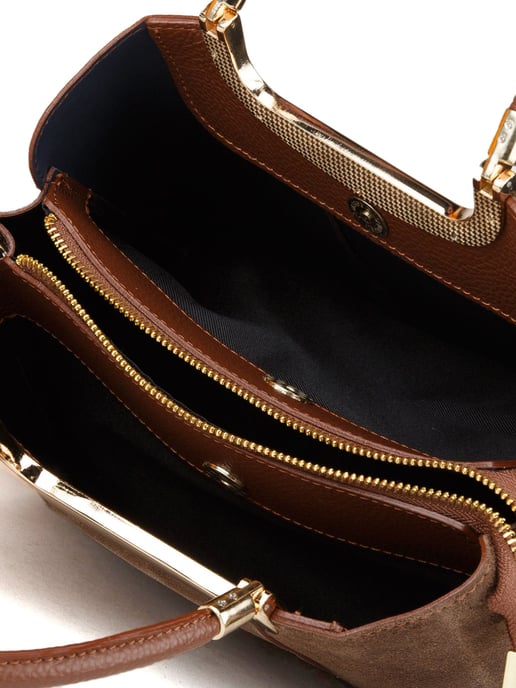 Giulia Monti Handtasche Walnussbraun - Image 4