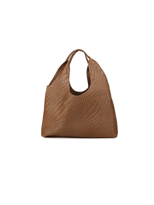 Giulia Monti Handtasche Dunkel Taupe - Image 3