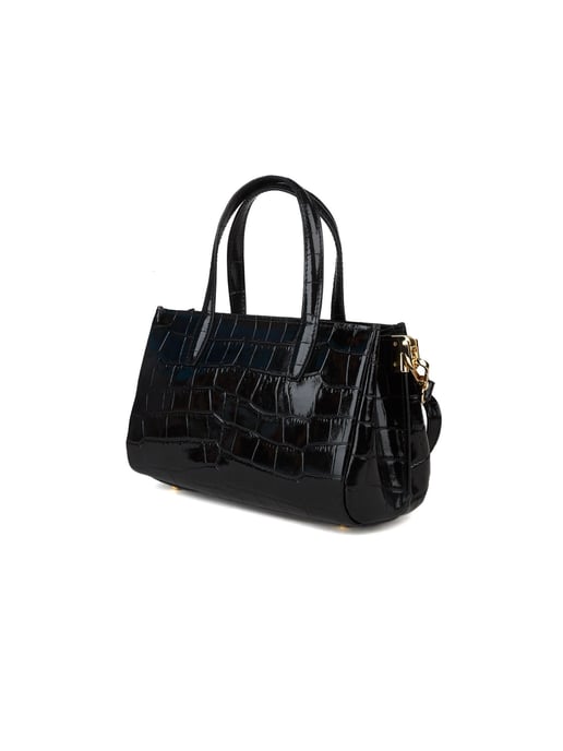 Giulia Monti Schultertasche Schwarz - Image 2