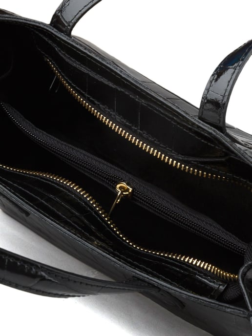 Giulia Monti Schultertasche Schwarz - Image 4