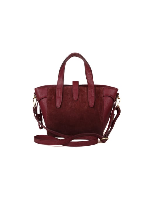 Giulia Monti Schultertasche Bordeaux - Image 3
