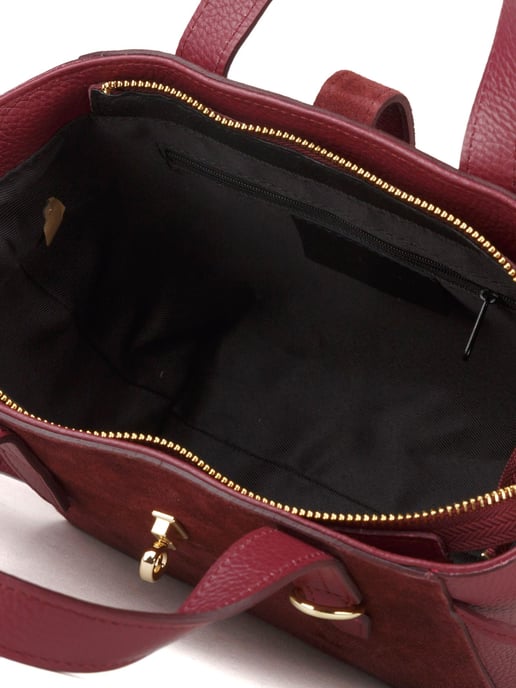 Giulia Monti Schultertasche Bordeaux - Image 4