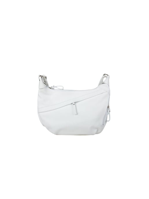 Giulia Monti Schultertasche Weiß - Image 1