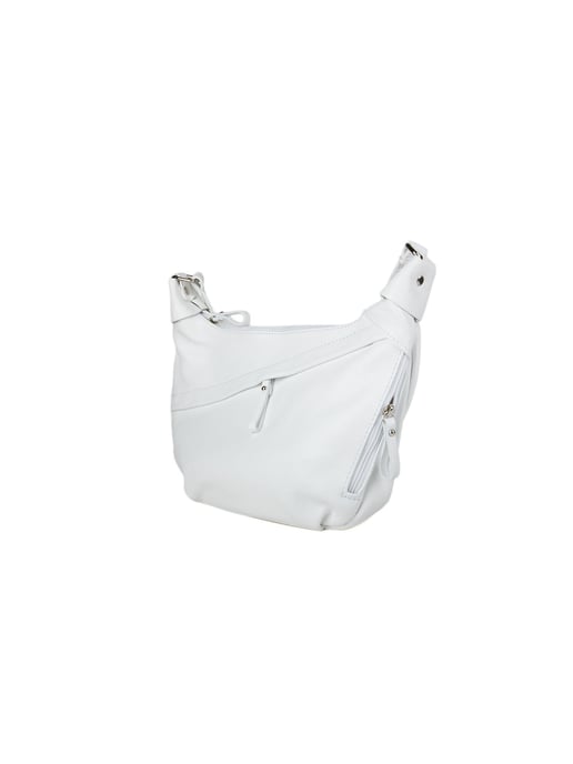 Giulia Monti Schultertasche Weiß - Image 2