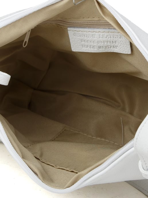 Giulia Monti Schultertasche Weiß - Image 4