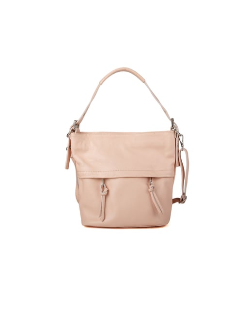 Giulia Monti Schultertasche Blasses Rosa - Image 1