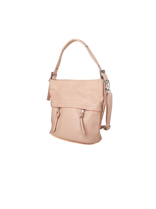 Giulia Monti Schultertasche Blasses Rosa - Image 2