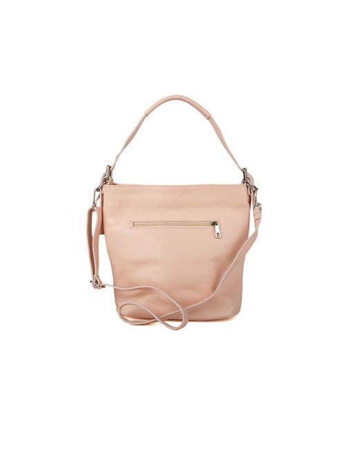 Giulia Monti Schultertasche Blasses Rosa - Image 3
