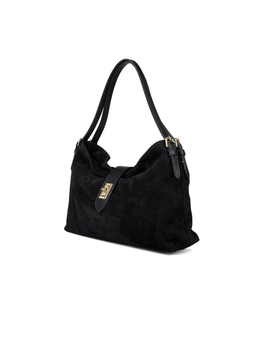 Giulia Monti Schultertasche Schwarz - Image 2