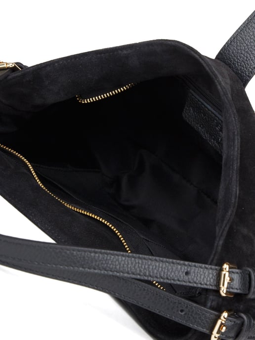 Giulia Monti Schultertasche Schwarz - Image 4