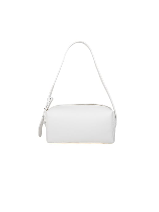 Giulia Monti Schultertasche Weiß - Image 1