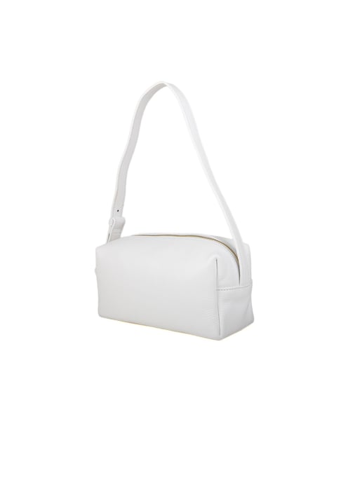 Giulia Monti Schultertasche Weiß - Image 2