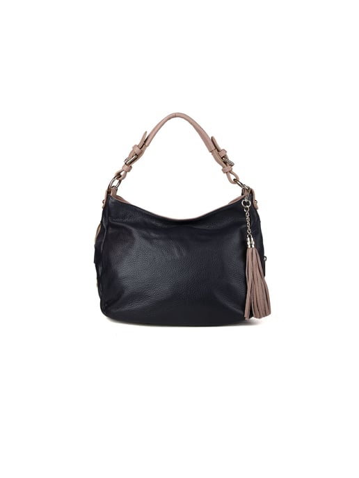 Giulia Monti Schultertasche Marine Nude - Image 1