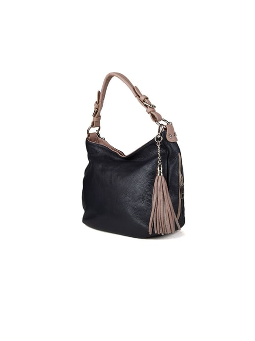 Giulia Monti Schultertasche Marine Nude - Image 2