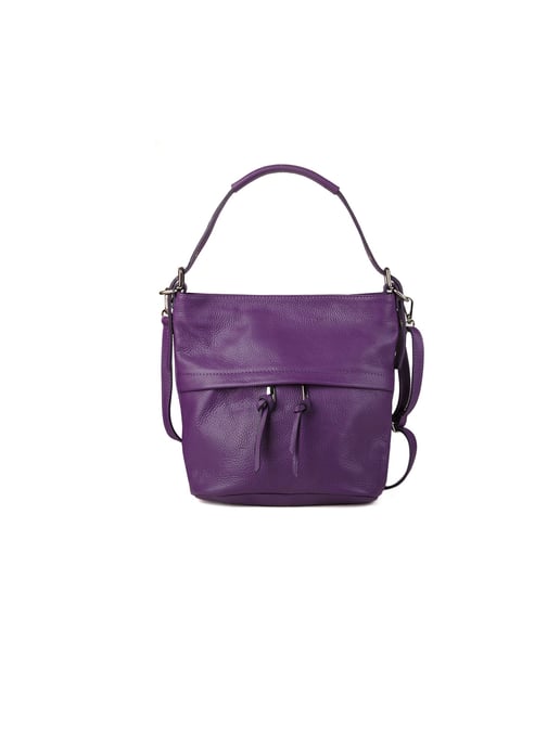 Giulia Monti Schultertasche Violett - Image 1