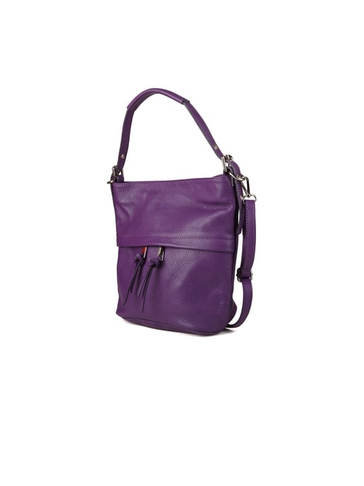 Giulia Monti Schultertasche Violett - Image 2