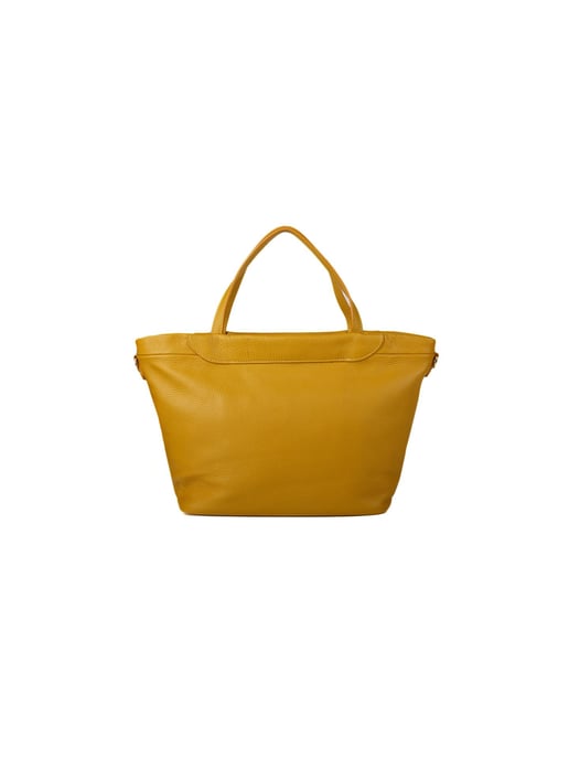 Giulia Monti Schultertasche Senf - Image 1