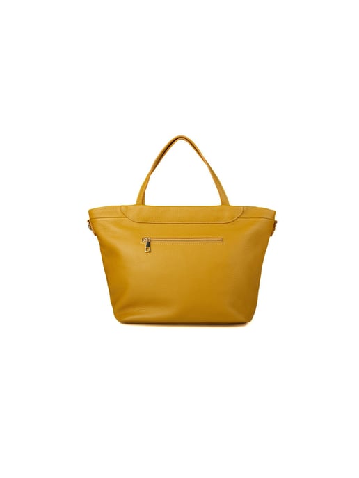 Giulia Monti Schultertasche Senf - Image 3