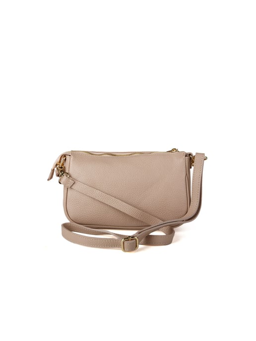 Giulia Monti Schultertasche Rosa Damast - Image 3
