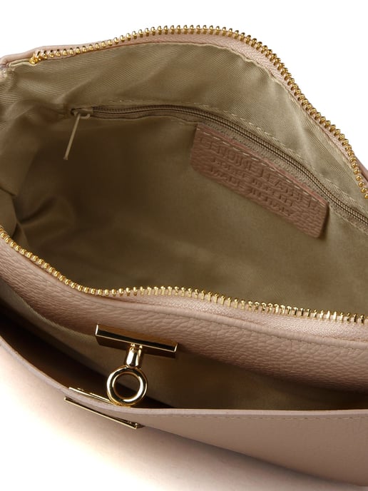Giulia Monti Schultertasche Rosa Damast - Image 4