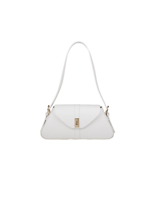 Giulia Monti Schultertasche Weiß - Image 1