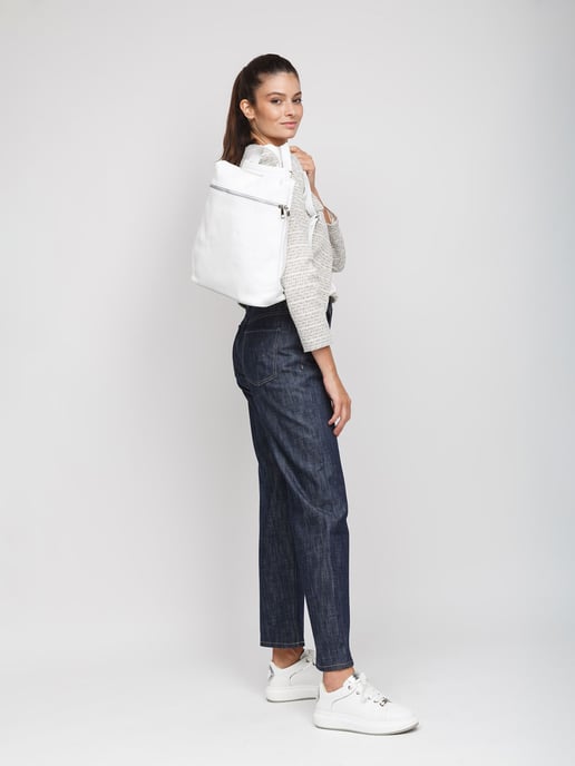 Giulia Monti Rucksack Weiß - Image 4