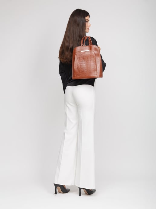 Giulia Monti Rucksack Sattelbrown - Image 5
