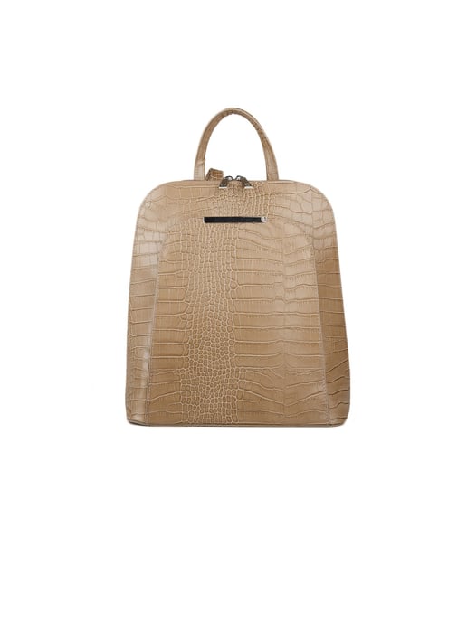 Giulia Monti Rucksack Grau Beige - Image 1