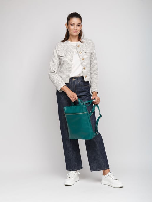 Giulia Monti Rucksack Meeresgrün - Image 5