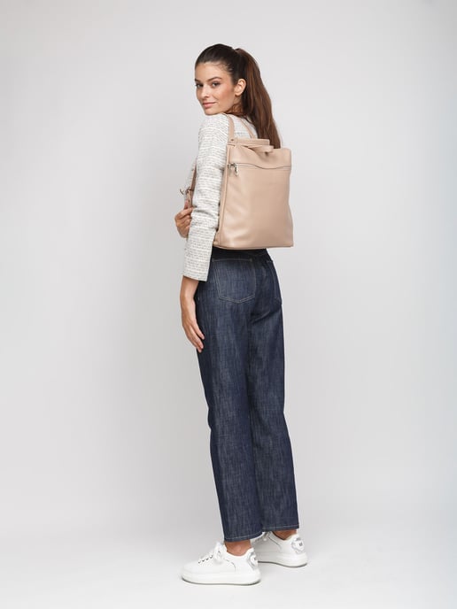 Giulia Monti Rucksack Nude - Image 5