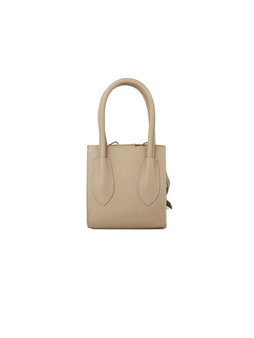 Giulia Monti Tote Bag Grau Beige - Image 1