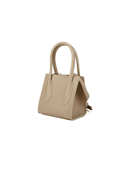Giulia Monti Tote Bag Grau Beige - Image 2
